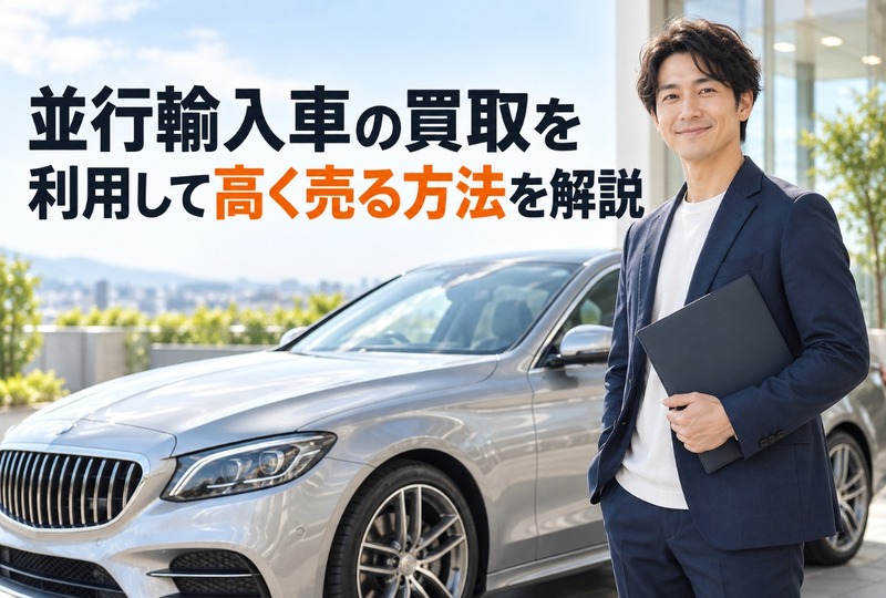 画像803：並行輸入車の買取を利用して高く売る方法を解説