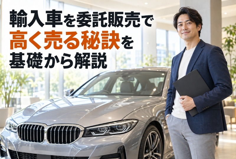 画像825：輸入車を委託販売で高く売る秘訣を基礎から解説